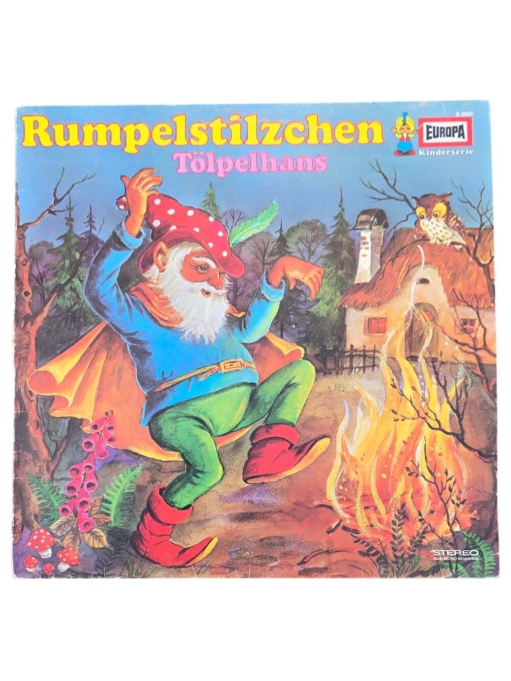 Rumpelstiltskin Clod Hans Vinyl Record German Kids Series Vintage Childrens
